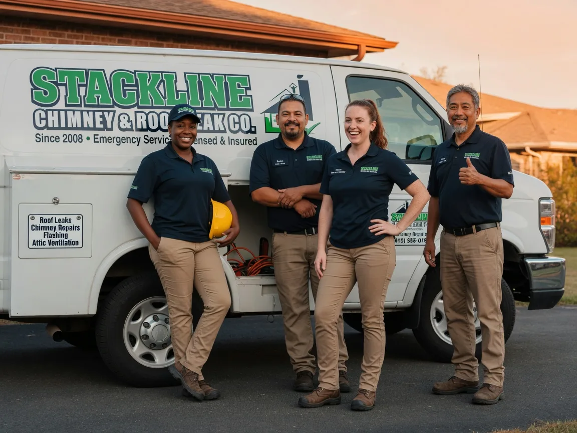 Chimney flashing repair company in Sunset, SC